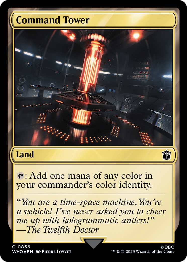 Command Tower (0856) (Surge Foil) [Doctor Who] | Odin's Place