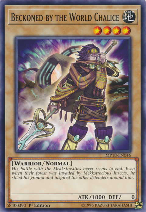 Beckoned by the World Chalice [MP18-EN046] Common | Odin's Place
