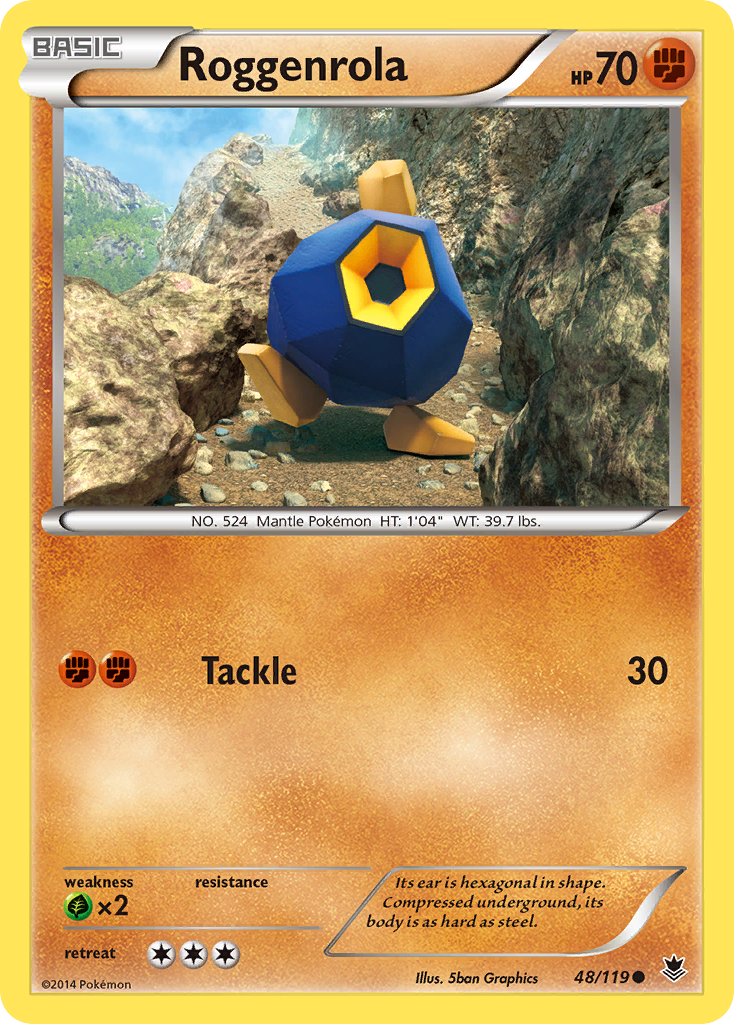 Roggenrola (48/119) [XY: Phantom Forces] | Odin's Place