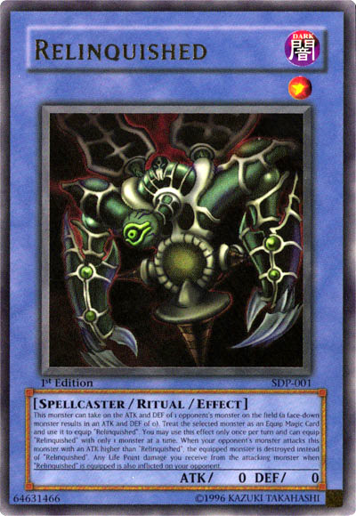 Relinquished [SDP-001] Ultra Rare | Odin's Place