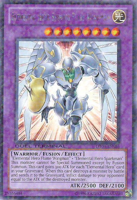 Elemental Hero Shining Flare Wingman [DT03-EN086] Rare | Odin's Place