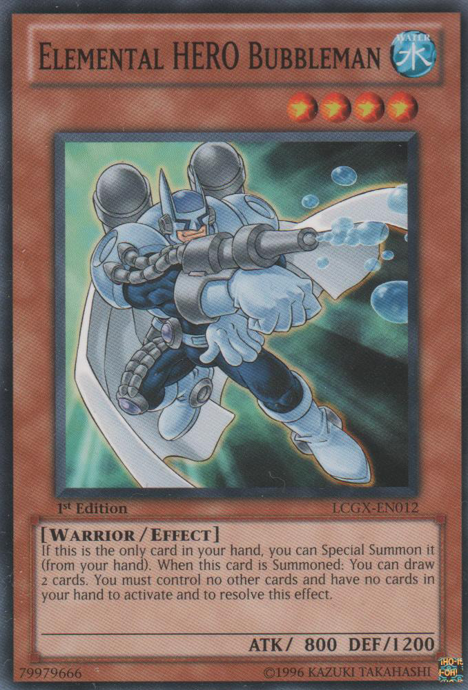 Elemental HERO Bubbleman [LCGX-EN012] Common | Odin's Place