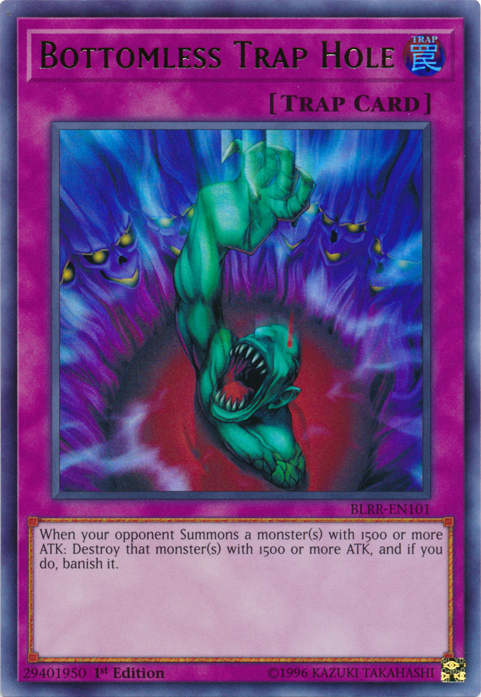 Bottomless Trap Hole [BLRR-EN101] Ultra Rare | Odin's Place