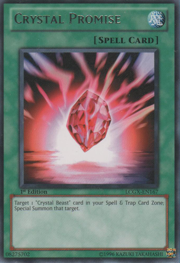 Crystal Promise [LCGX-EN167] Rare | Odin's Place