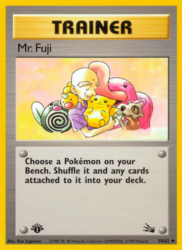 Mr. Fuji (58/62) [Fossil 1st Edition] | Odin's Place