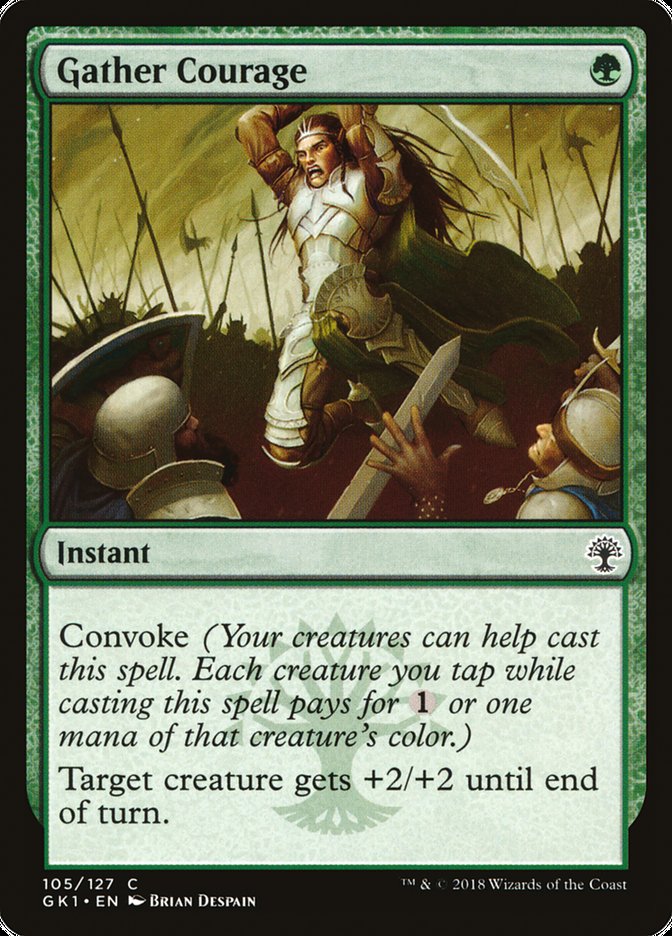 Gather Courage (105) [Guilds of Ravnica Guild Kit] | Odin's Place