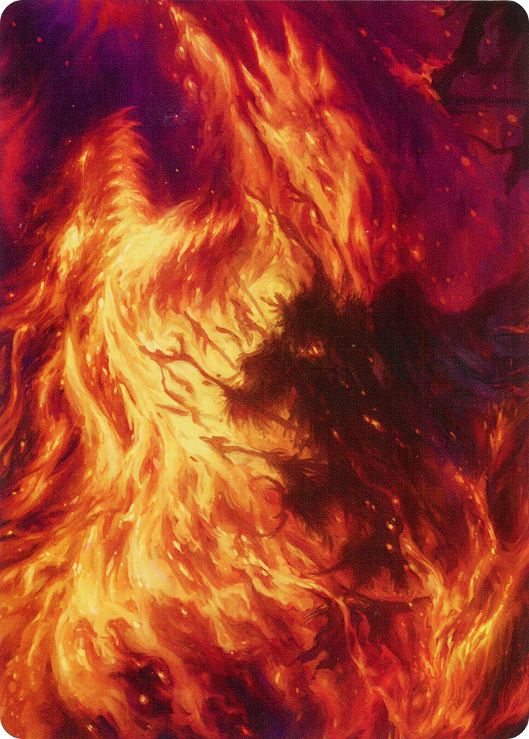 Stoke the Flames Art Card [March of the Machine Art Series] | Odin's Place