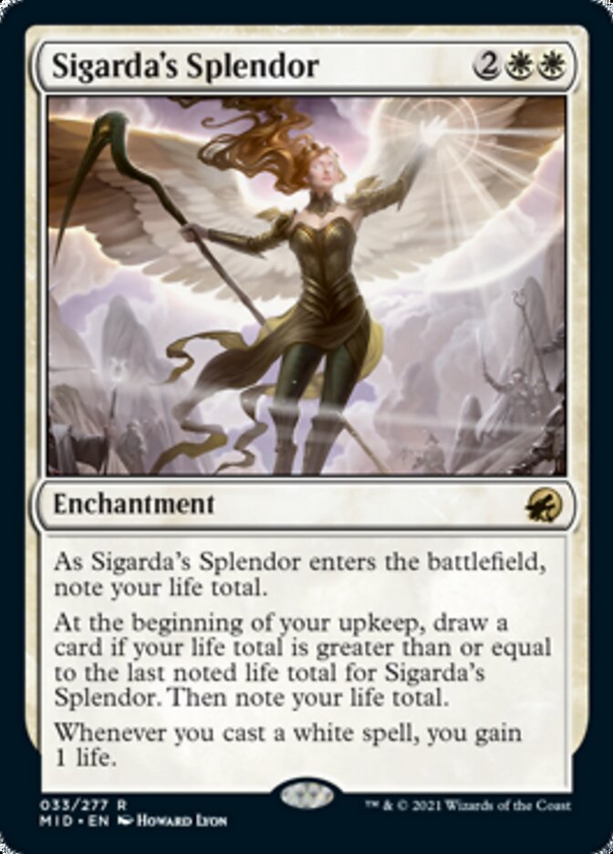 Sigarda's Splendor [Innistrad: Midnight Hunt] | Odin's Place