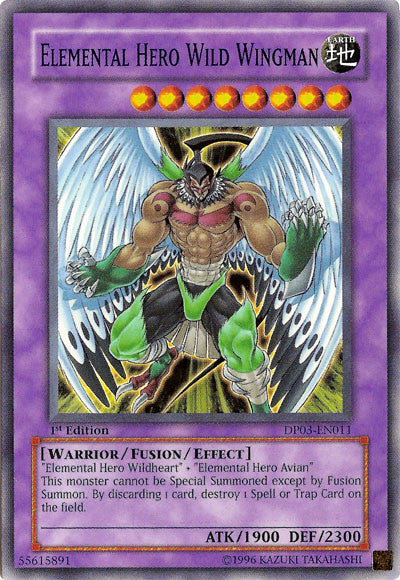 Elemental Hero Wild Wingman [DP03-EN011] Common | Odin's Place
