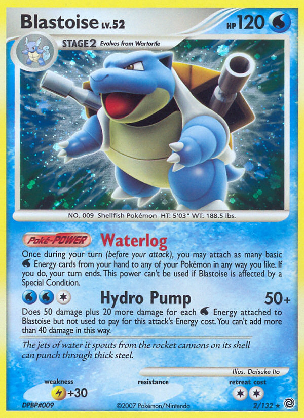 Blastoise (2/132) [Diamond & Pearl: Secret Wonders] | Odin's Place