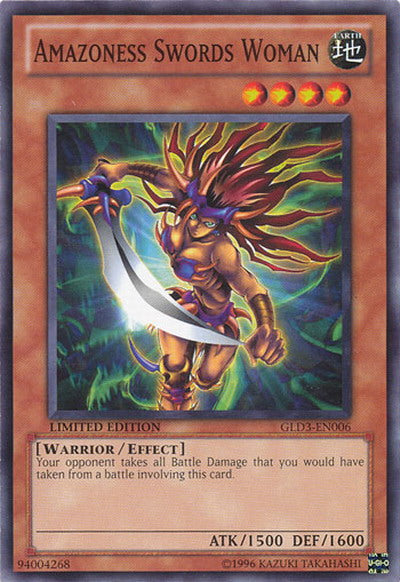 Amazoness Swords Woman [GLD3-EN006] Common | Odin's Place