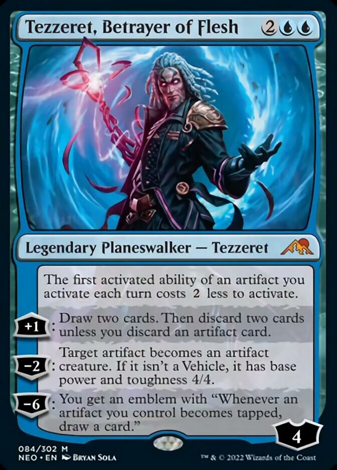 Tezzeret, Betrayer of Flesh [Kamigawa: Neon Dynasty] | Odin's Place