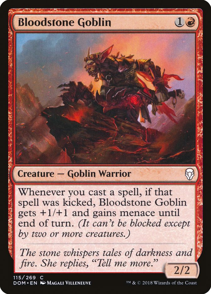 Bloodstone Goblin (115) [Dominaria] | Odin's Place