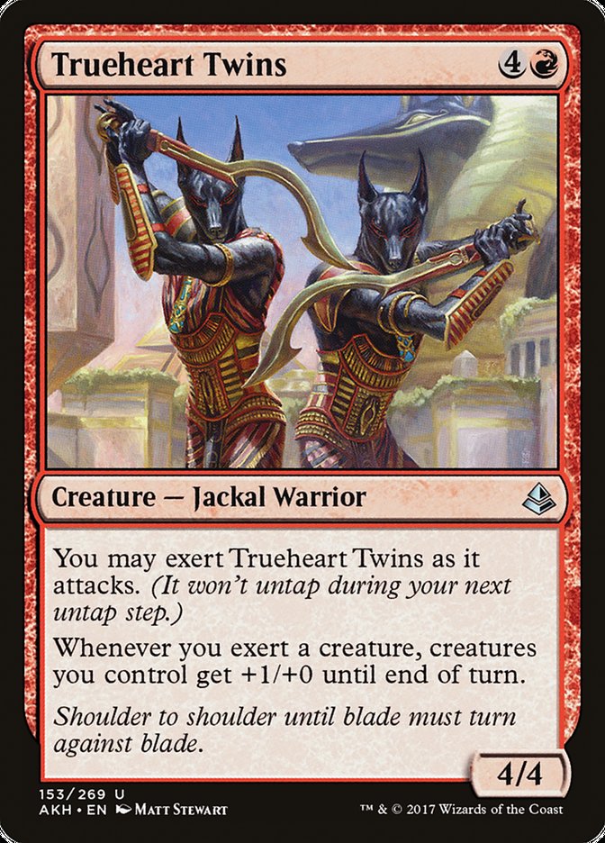 Trueheart Twins (153) [Amonkhet] | Odin's Place
