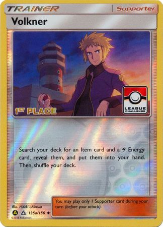Volkner (135a/156) (League Challenge 1st Place) [Sun & Moon: Ultra Prism] | Odin's Place