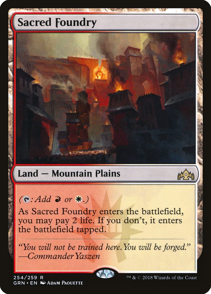 Sacred Foundry (254) [Guilds of Ravnica] | Odin's Place