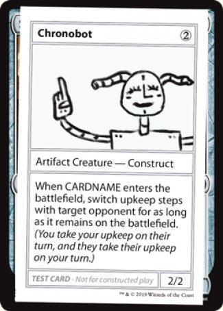 Chronobot (2021 Edition) [Mystery Booster Playtest Cards] | Odin's Place