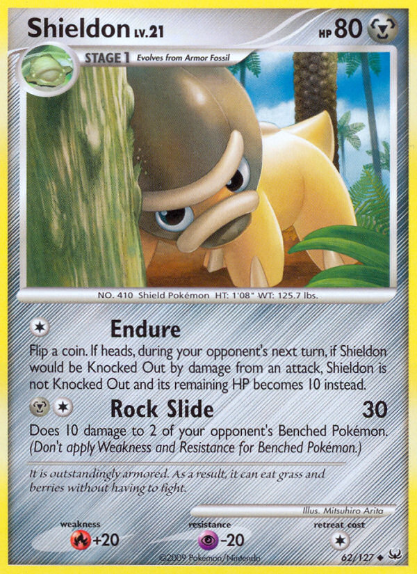 Shieldon (62/127) [Platinum: Base Set] | Odin's Place