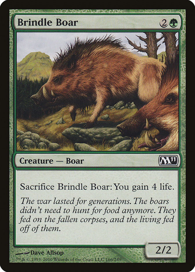 Brindle Boar (166) [Magic 2011] | Odin's Place
