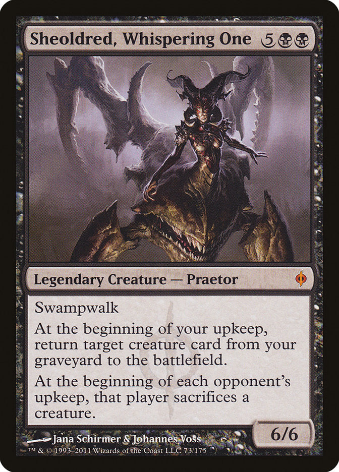 Sheoldred, Whispering One (73) [New Phyrexia] | Odin's Place