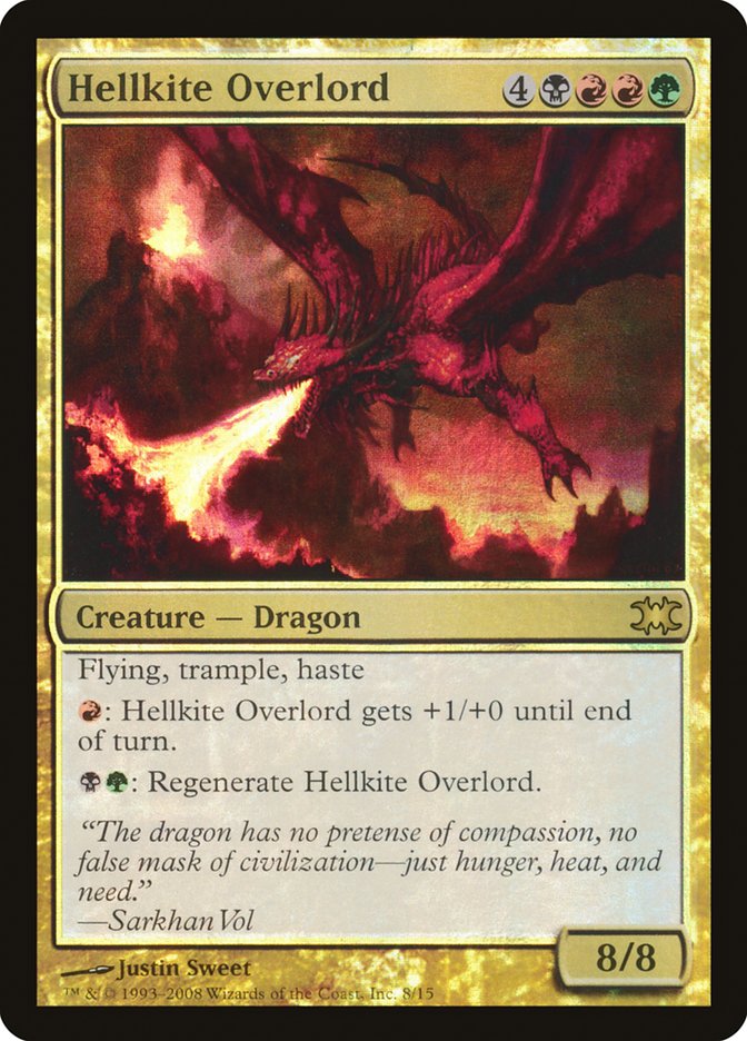 Hellkite Overlord (8) [From the Vault: Dragons] | Odin's Place