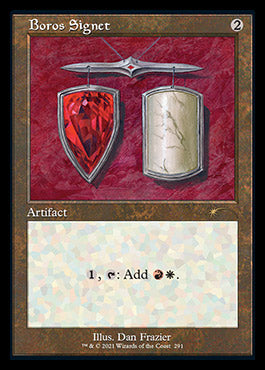 Boros Signet (Retro) [Secret Lair Drop Series] | Odin's Place