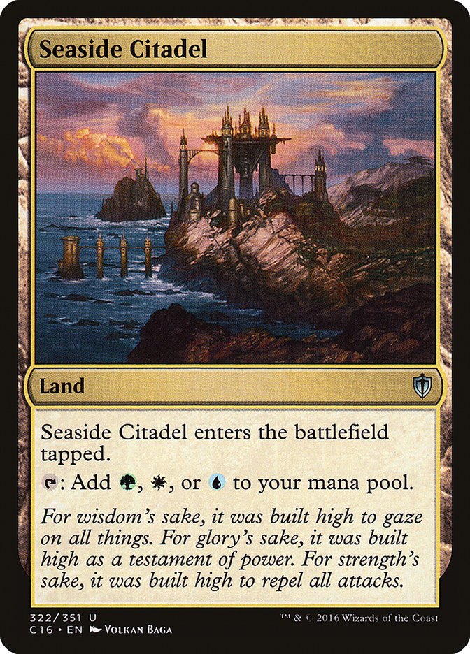 Seaside Citadel (322) [Commander 2016] | Odin's Place