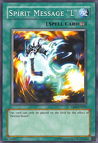 Spirit Message "L" [DB2-EN025] Common | Odin's Place