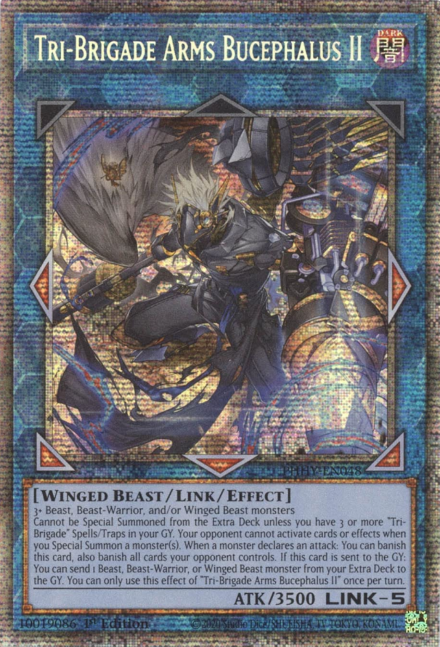 Tri-Brigade Arms Bucephalus II [PHHY-EN048] Starlight Rare | Odin's Place