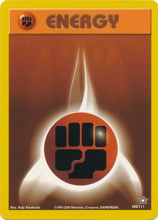 Fighting Energy (106/111) [Neo Genesis Unlimited] | Odin's Place