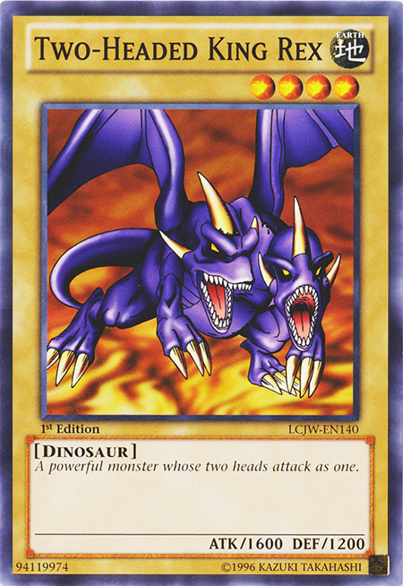 Two-Headed King Rex [LCJW-EN140] Common | Odin's Place