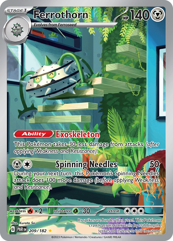 Ferrothorn (209/182) [Scarlet & Violet: Paradox Rift] | Odin's Place