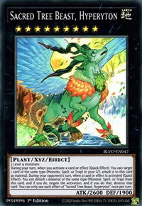 Sacred Tree Beast, Hyperyton [BLVO-EN047] Super Rare | Odin's Place