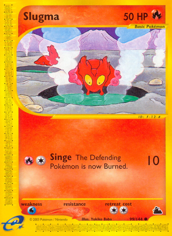 Slugma (99/144) [Skyridge] | Odin's Place