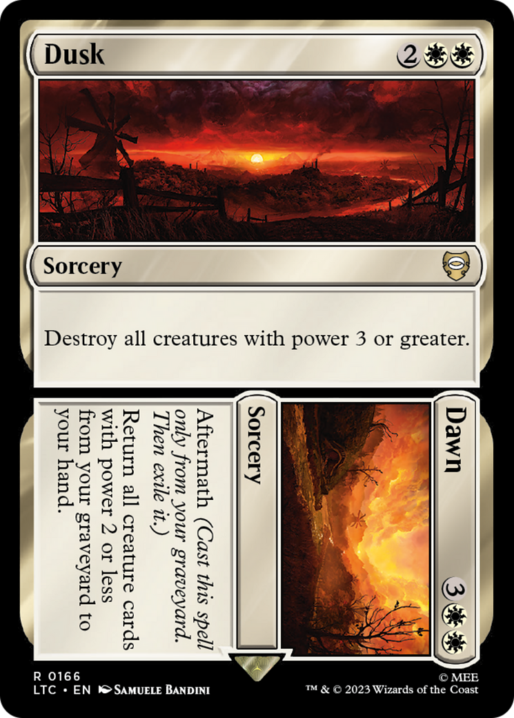 Dusk // Dawn [The Lord of the Rings: Tales of Middle-Earth Commander] | Odin's Place