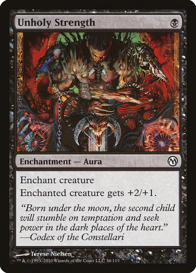 Unholy Strength (36) [Duels of the Planeswalkers] | Odin's Place