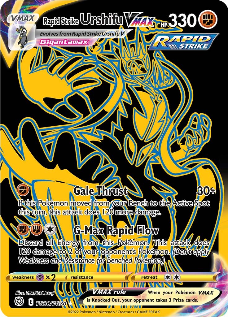Rapid Strike Urshifu VMAX (TG30/TG30) [Sword & Shield: Brilliant Stars] | Odin's Place
