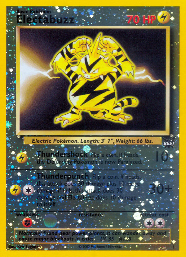 Electabuzz (1) [Best of Promos] | Odin's Place