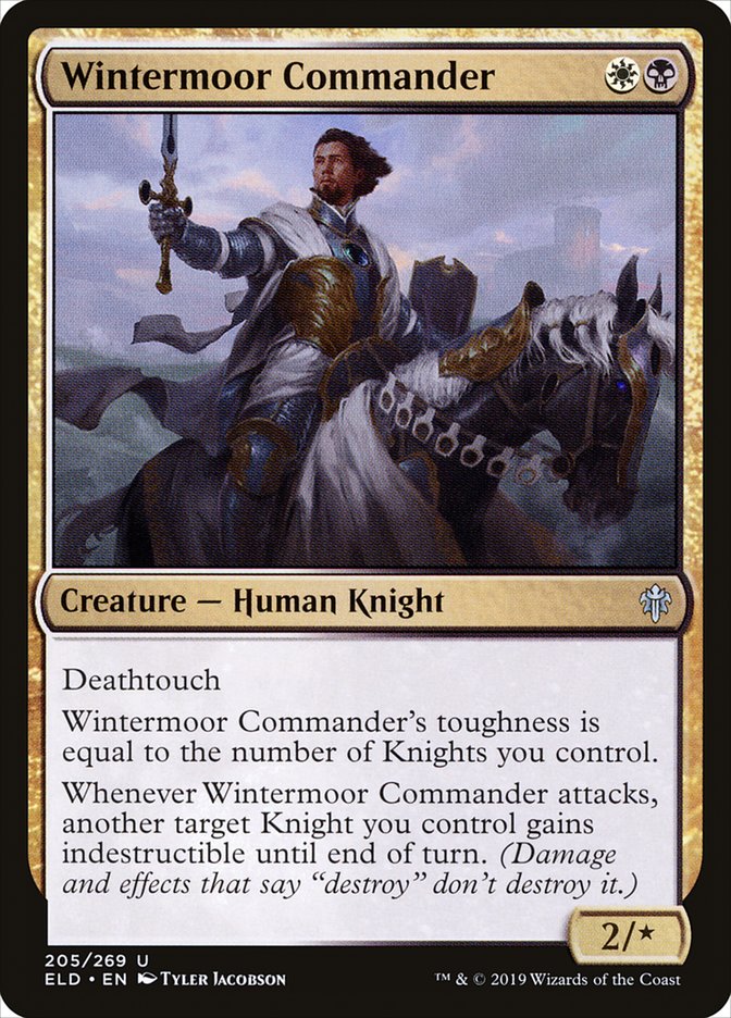 Wintermoor Commander [Throne of Eldraine] | Odin's Place