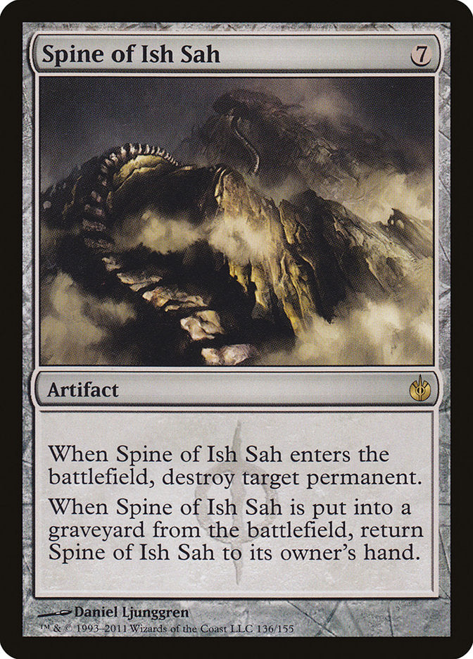 Spine of Ish Sah (136) [Mirrodin Besieged] | Odin's Place