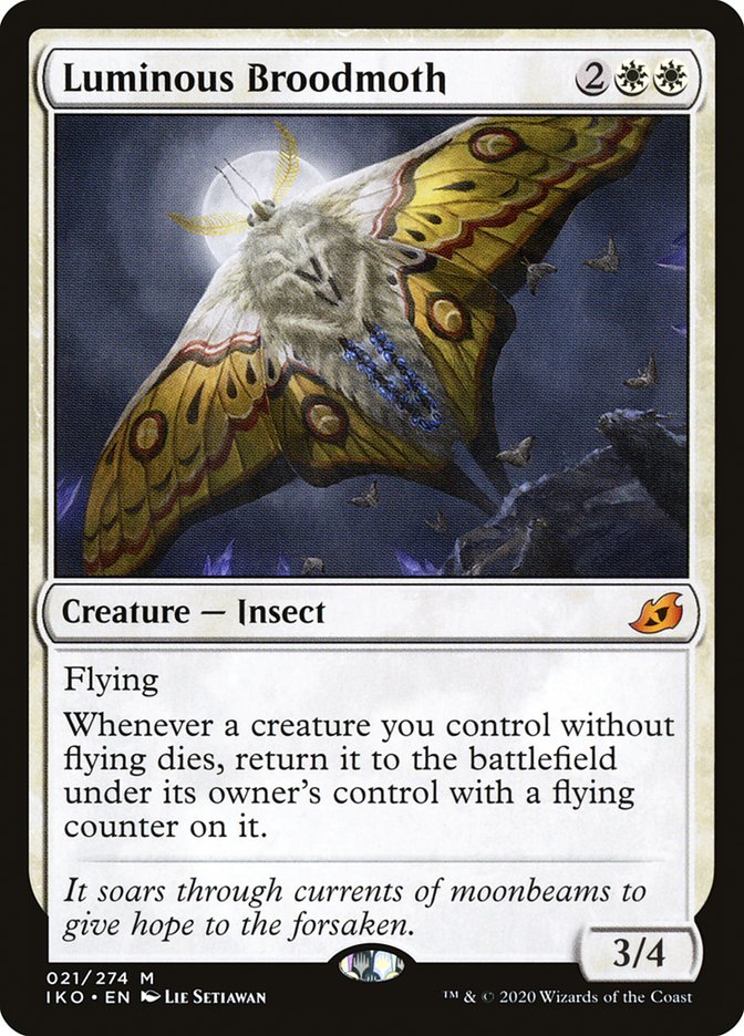 Luminous Broodmoth [Ikoria: Lair of Behemoths] | Odin's Place