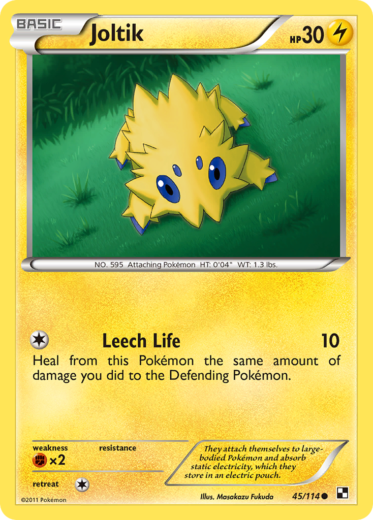 Joltik (45/114) [Black & White: Base Set] | Odin's Place