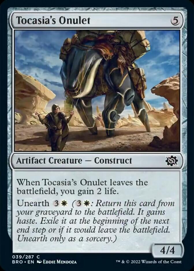 Tocasia's Onulet [The Brothers' War] | Odin's Place
