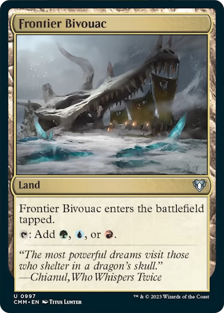 Frontier Bivouac [Commander Masters] | Odin's Place