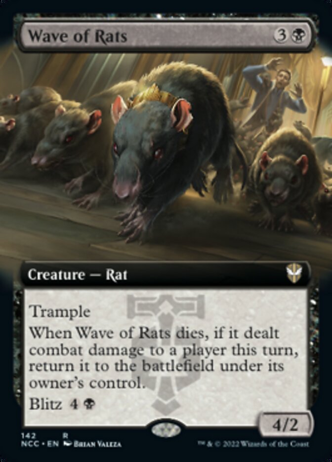 Wave of Rats (Extended Art) [Streets of New Capenna Commander] | Odin's Place
