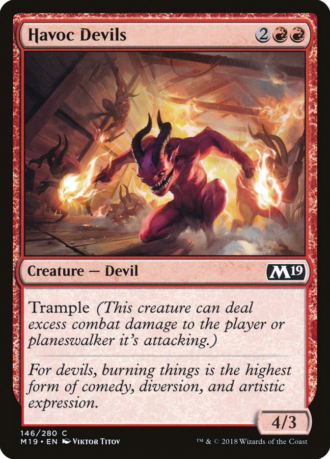 Havoc Devils (146) [Core Set 2019] | Odin's Place