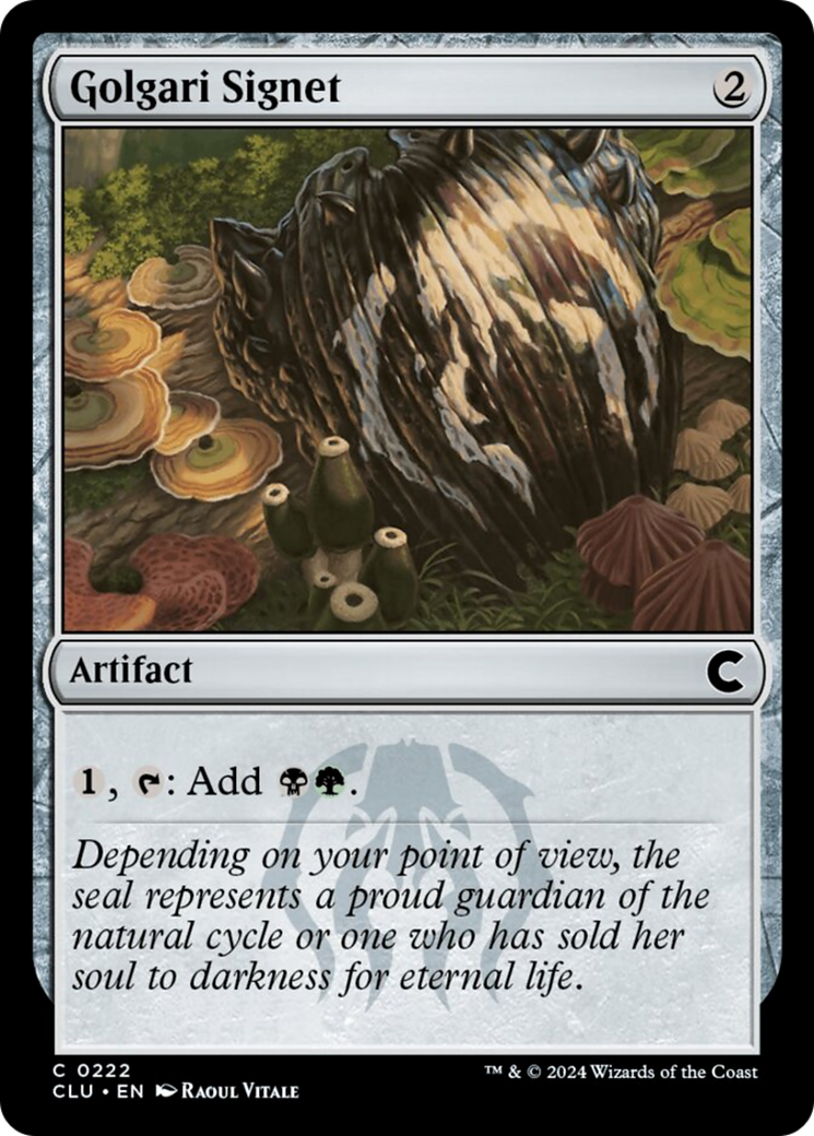 Golgari Signet [Ravnica: Clue Edition] | Odin's Place