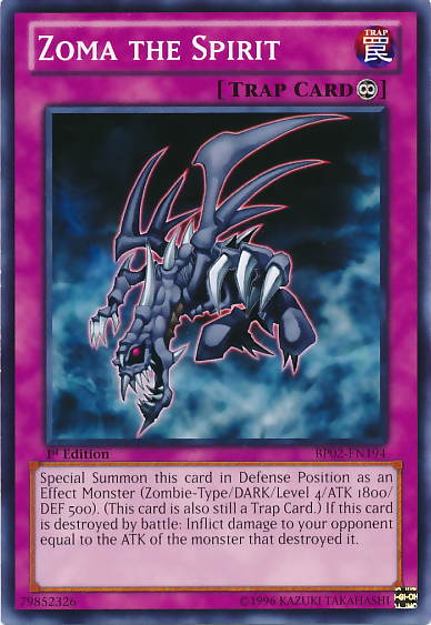 Zoma the Spirit [BP02-EN194] Mosaic Rare | Odin's Place
