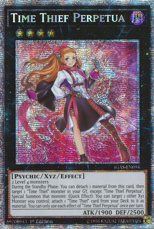 Time Thief Perpetua [IGAS-EN094] Starlight Rare | Odin's Place