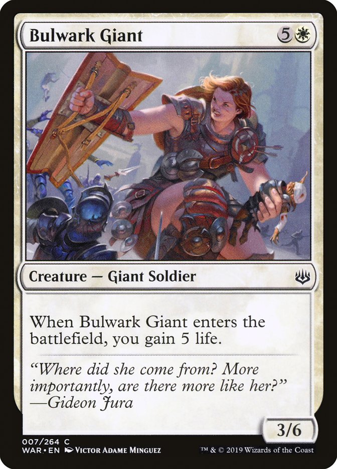 Bulwark Giant (7) [War of the Spark] | Odin's Place